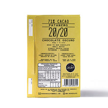 Load image into Gallery viewer, Patanemo 71% Dark Organic / Vegan Chocolate Bar
